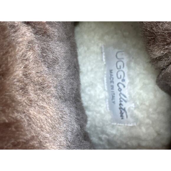 UGG Collection Gisella portabella hidden wedge suede Boot US 12/ EU 42/ UK 9.5 - Picture 6 of 7